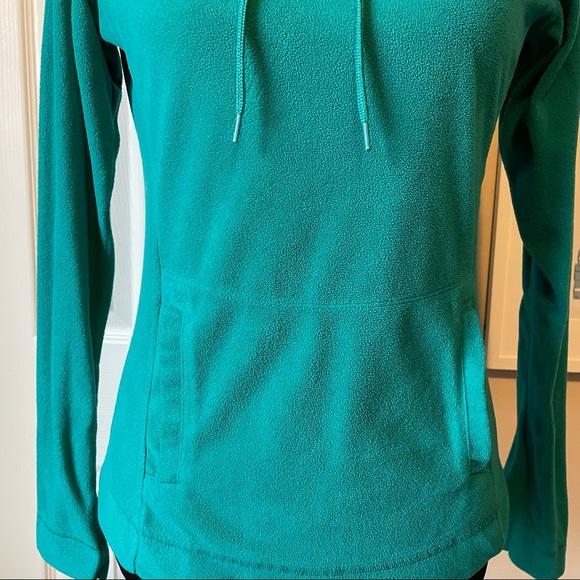 Teal Hoodie Fleece Pull Over Columbia Women’s Size XS - Picture 4 of 6